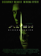 Theatrical poster for Alien Resurrection.