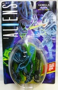 Kenner's 1992 original Gorilla Alien in packaging.