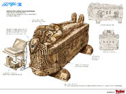 Concept art of Lord's Sarcophagus.