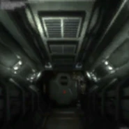 Ejectable flamethrower room corridor.jpg (94 KB) An environment map from an early version of the game showing the original door designs, closely resembling those seen in Alien.