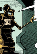 Guard robot.