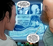 Autodoc display USSCS Snark.png (2.96 MB) Roby and Hunter reviewing the autodoc's diagnostic analysis on the USSCS Snark.