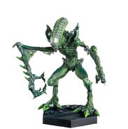 Eaglemoss Collections figurine of the Mantis Alien.