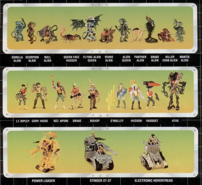 aliens 1986 toys