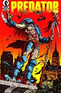 Cover to Predator issue 1 by Chris Warner