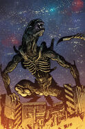 Variant cover to issue 3 by Daniel Warren Johnson.