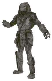 Ruins Predator Statue model CoDG