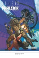 Cover to Aliens vs. Predator: Booty digital release