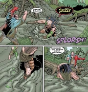 LeBlanc tricks the Gollywomp.