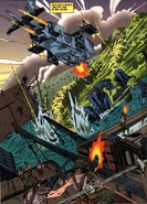 Xenomorphs assaulting the harbor at Sector 1