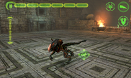 The Berserker-Alien in-game.