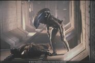 Full view of the Runner in Alien3