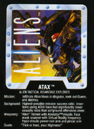 A.T.A.X.'s Bio-Data card (US version).