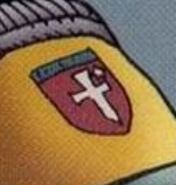 A right side USCV St. Clair shoulder patch.