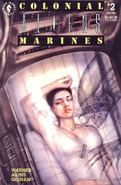 Carmen as she appears on issue 2 of Aliens: Colonial Marines.