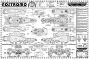 The USCSS Nostromo blueprint.