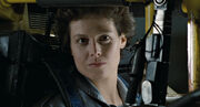 Ripley in Power Loader cockpit close-up