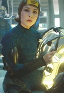 Shaw.jpg (695 KB) Elizabeth as she prepares for their first surface expedition on LV-223.