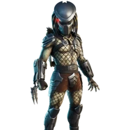 Render of the Predator from the 2017 video game Fortnite.