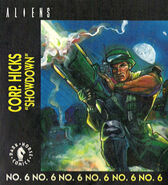 Hicks on the front cover of Aliens: Showdown.