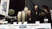 Ampule props on display at SDCC 2013.[5]