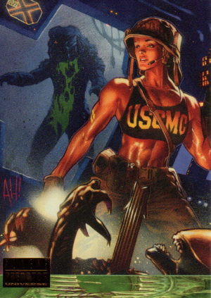 1994 Topps Aliens/Predator Universe Aliens #52 6e9 