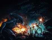 Promotional image of Aliens: Fireteam.