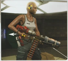 A screenshot of an early "crash test dummy" build of the game from around 2012.