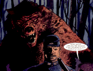 A bear as it appears in Predator: Hell Come a Walkin'.