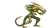 A Royal Guard/Praetorian in the Alien vs. Predator arcade game.