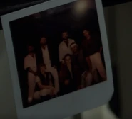 A photograph of the Otranto's crew, with Hope front and center.