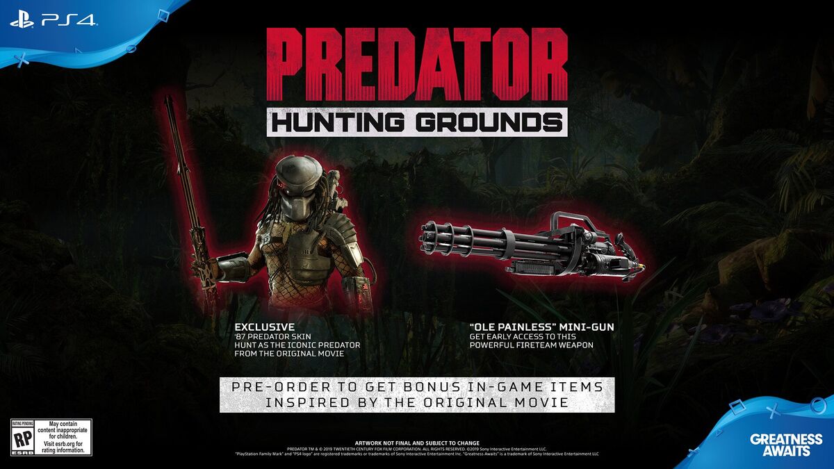 Jogo PS4 Predator: Hunting Grounds