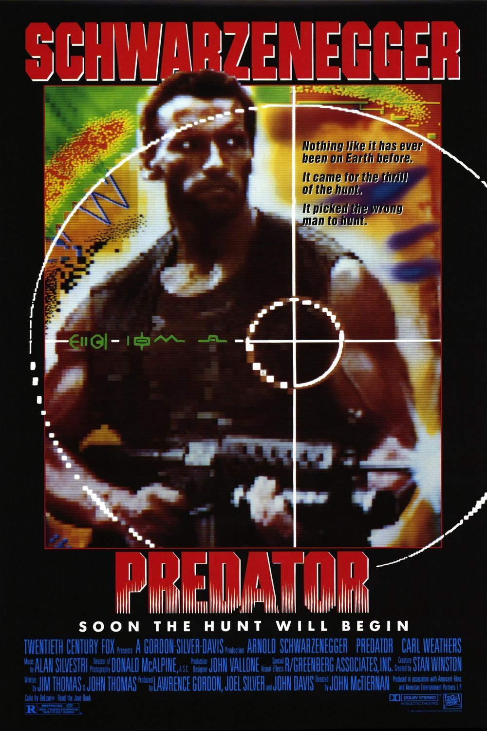 PREDATOR CLIP COMPILATION #2 (1987) Sci-Fi, Arnold Schwarzenegger