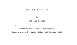 Cover of the first draft