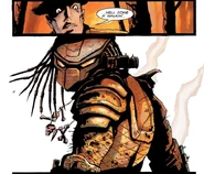 Jesse encountering the Predator.