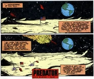 The Moon as it appears in Predator: Bad Blood (short story).