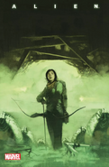 Jane, as she appears on the front cover of issue 10 of Alien.
