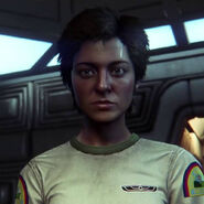 Lambert as she appears in Alien: Isolation.