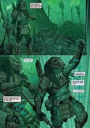 The final Exile initiating its self destruct device.