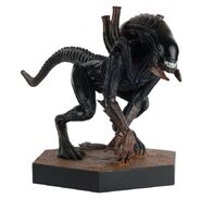 Eaglemoss Collections figurine of a Tusked Xenomorph.