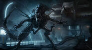 Promotional image of a Queen created for the video game Aliens: Colonial Marines.