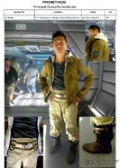 Ravel's outfit design during Prometheus production.
