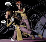 Tyler forced to restrain Maria.