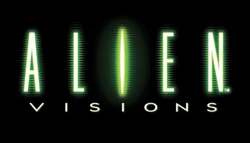 The Alien Visions logo.