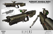 M42A Scope Rifle concept art.