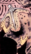 Clamp holding egg shut in Music of the Spears.