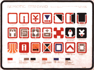 Nossymbols.png (59 KB) Ron Cobb's "Semiotic Standard" symbols, as seen aboard the Nostromo.