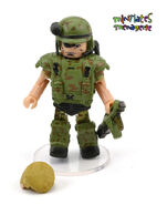 Minimates figure of Pvt. Crowe.