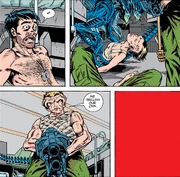Rosemas getting executed by Corchiani.