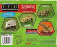 An advertisement for the Aliens and Predator Action Fleet products
